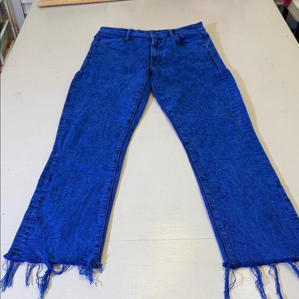 Mother The Rascal Ankle Fray Love on the Rocks Size 26 - Picture 4 of 14